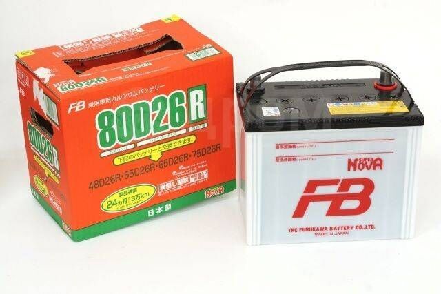 Аккумулятор SUPER NOVA 68 Ач (80 D 26 L)  обр.п.