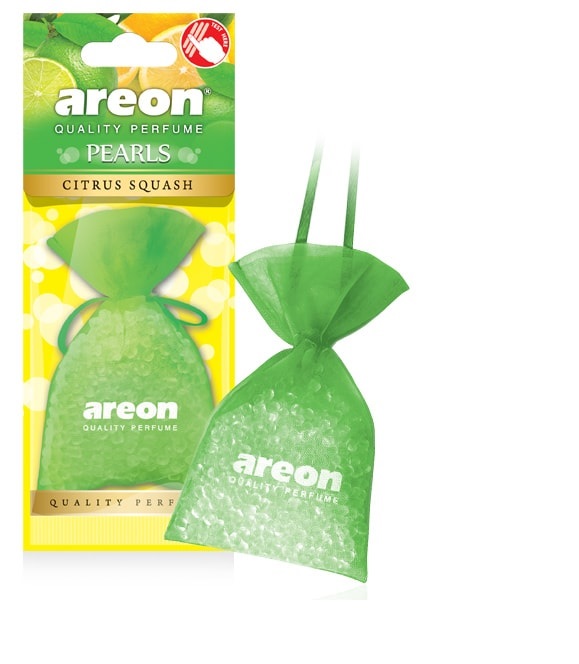 Ароматизатор подвесной AREON PEARLS мешочек 30гр CITRUS SGUASH