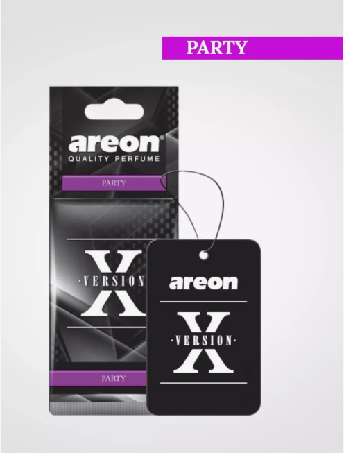 Ароматизатор подвесной сухой AREON X-VERSION Party 704-AXV-001