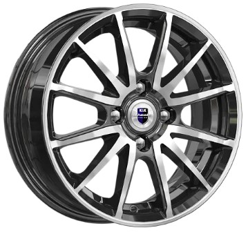 диски КиК КВАНТ 5,5xR14 4x100 67,1 38 алмаз_черный